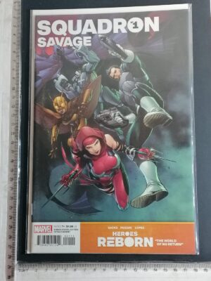 Heroes Reborn: Squadron Savage #1